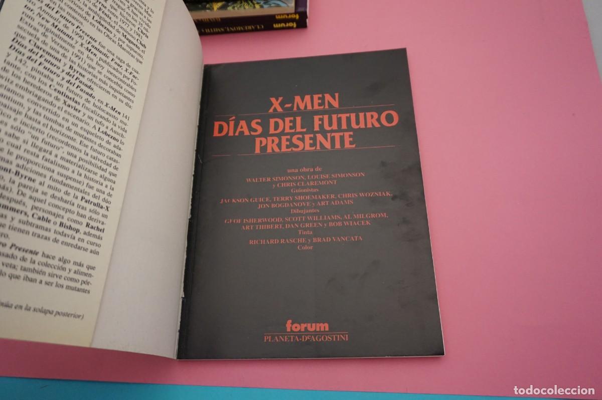 Libros: M2C/ DIAS DEL FUTURO PRESENTE - X-MEN / FORUM - Foto 2