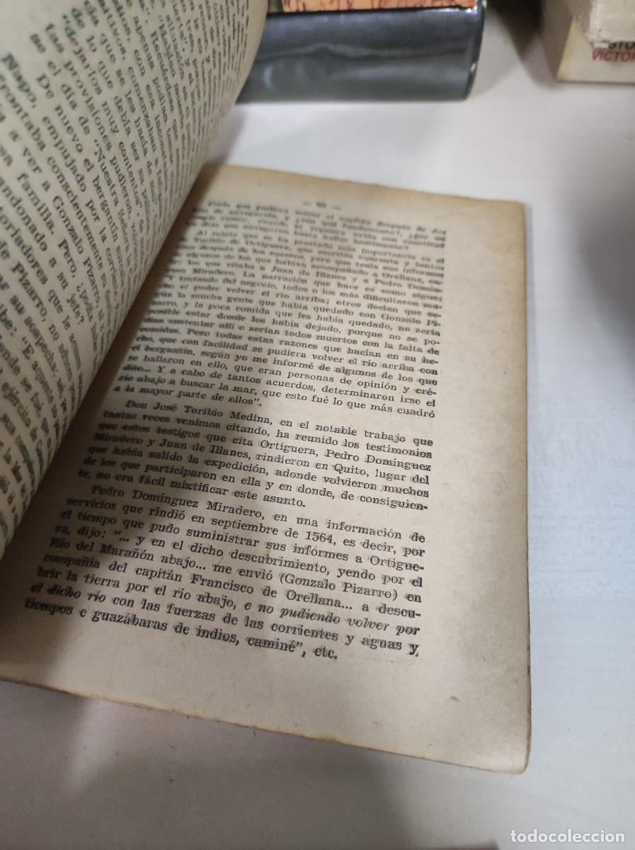 Libros: ORELLANA Y LA JORNADA DEL AMAZONAS HUBERTO PEREZ DE LA OSSA - Foto 2