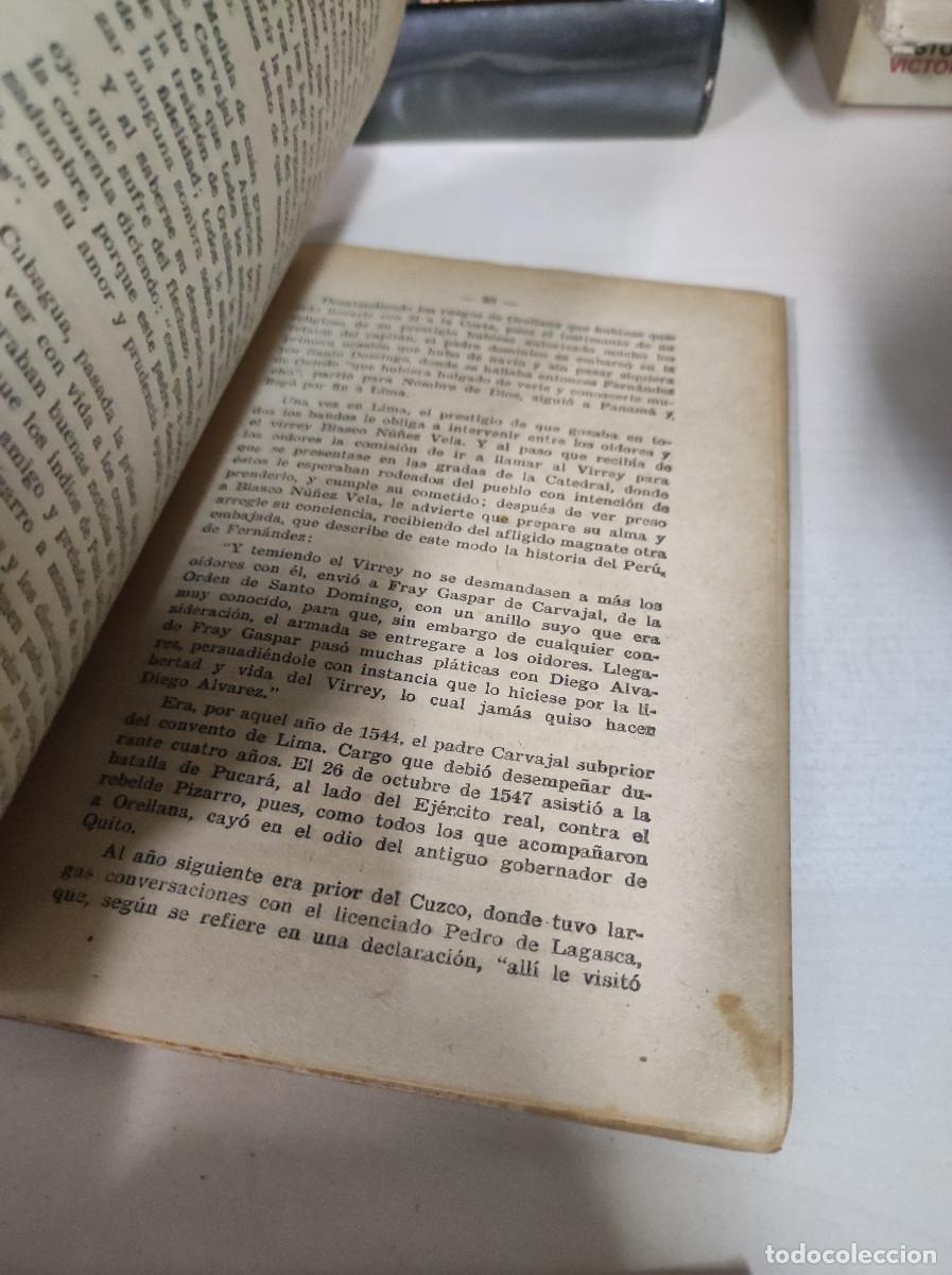 Libros: ORELLANA Y LA JORNADA DEL AMAZONAS HUBERTO PEREZ DE LA OSSA - Foto 3