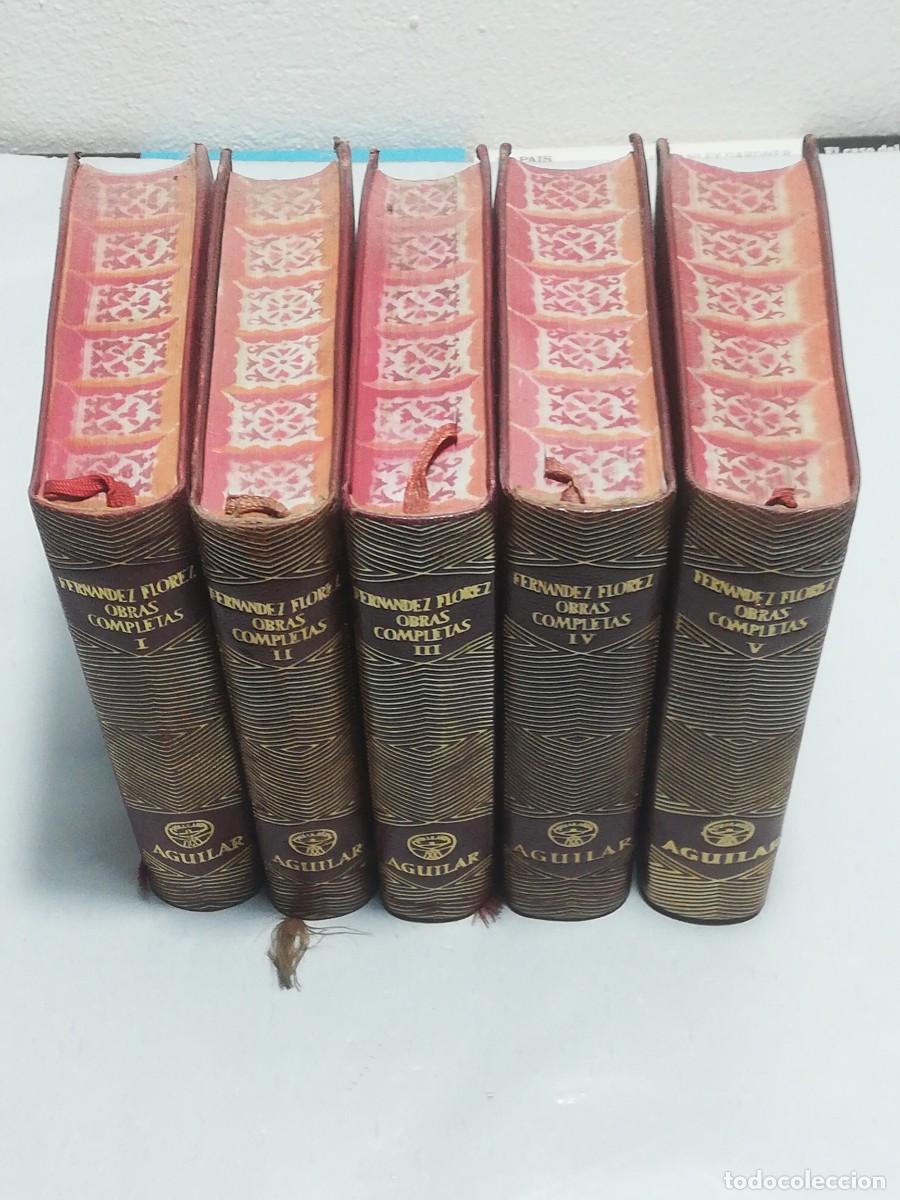 Libros: OBRAS COMPLETAS FERN&Aacute;NDEZ FL&Oacute;REZ 5 vols. - Foto 2
