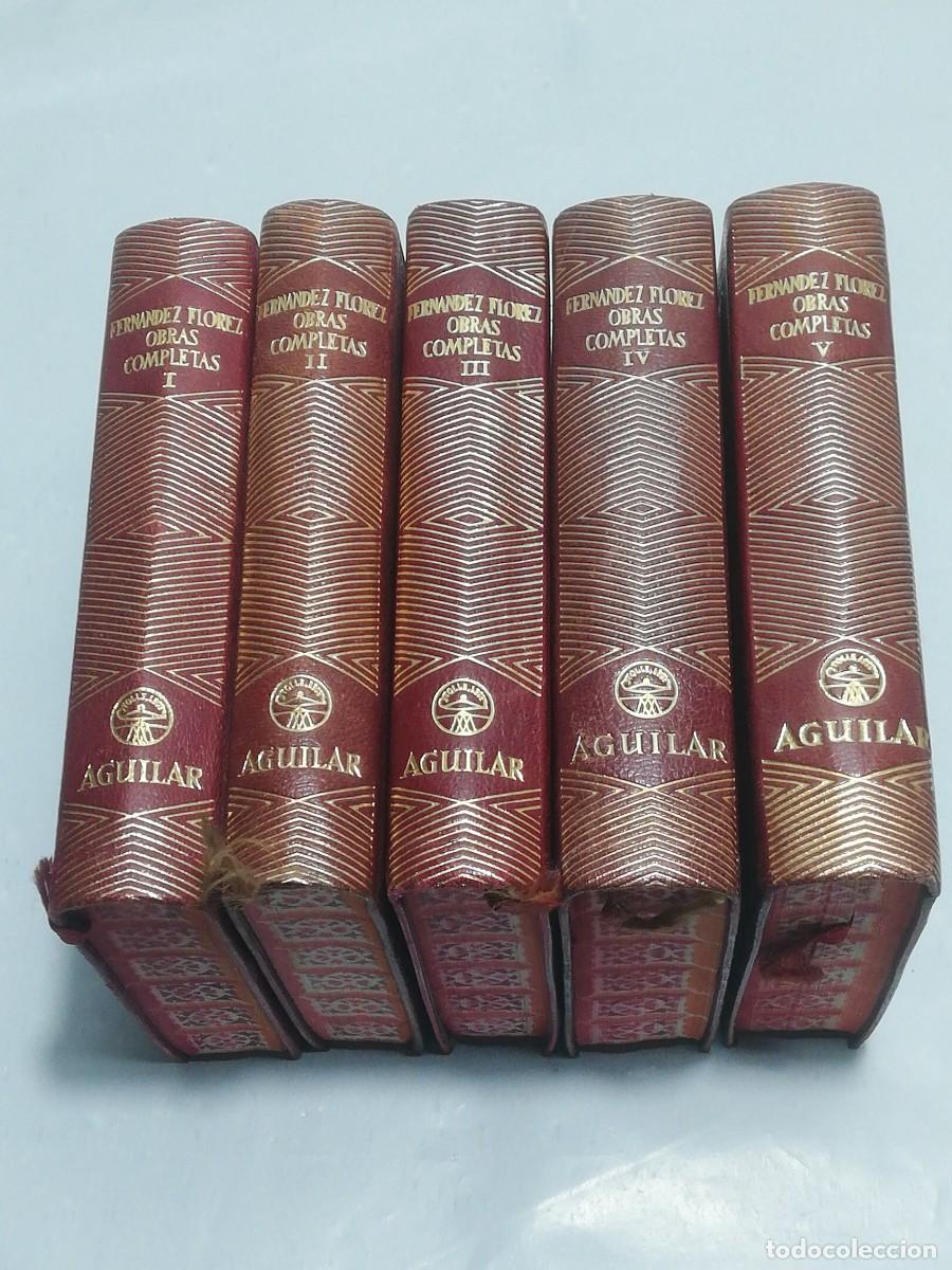 Libros: OBRAS COMPLETAS FERN&Aacute;NDEZ FL&Oacute;REZ 5 vols. - Foto 1