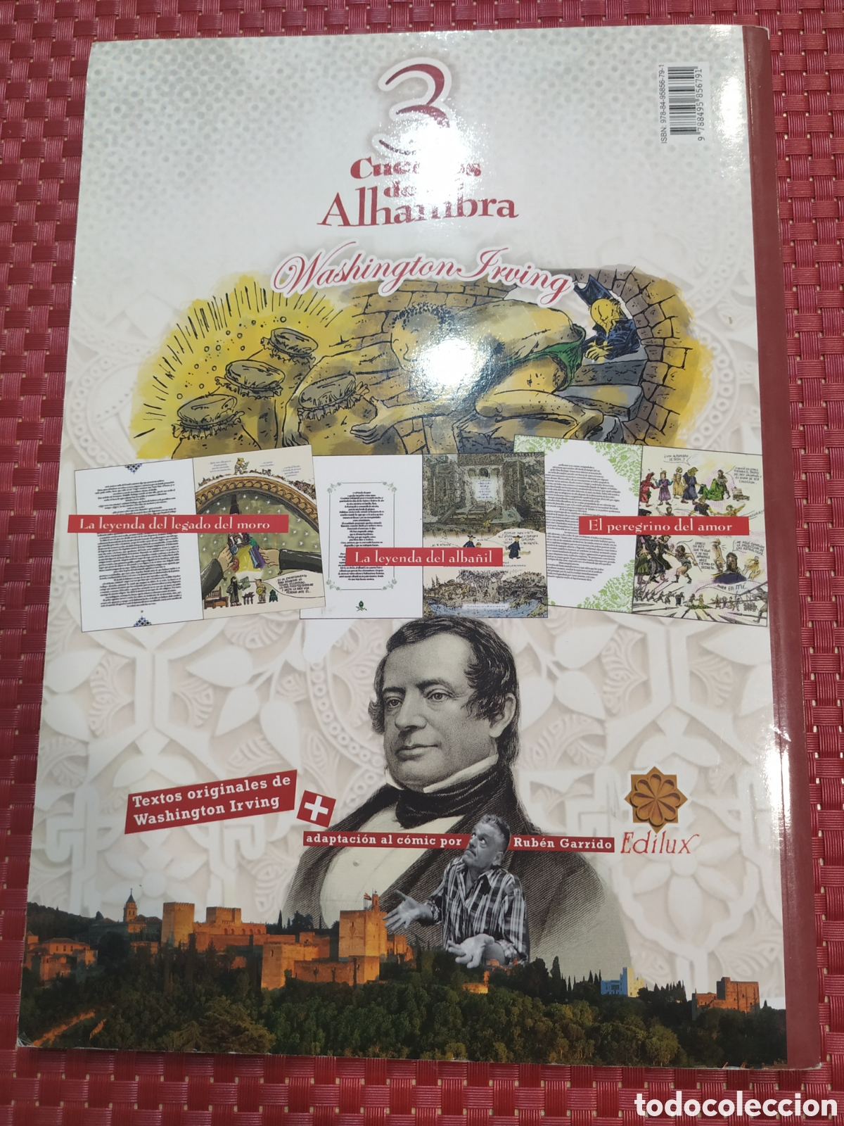 Libros: 3 Cuentos de la Alhambra. Washington Irving - Foto 7