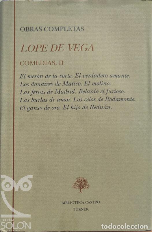 Libros: Obras Completas - Comedias - II - Lope de Vega - Foto 1