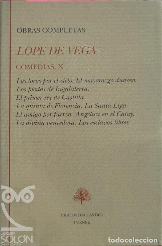Libros: Obras Completas - Comedias - X - Lope de Vega - Foto 1