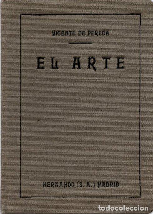 Libros: El arte (compendio) - Pereda, Vicente de - Foto 1