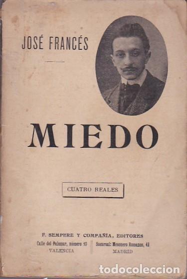 Libros: Miedo - FRANCES,Jose - Foto 1