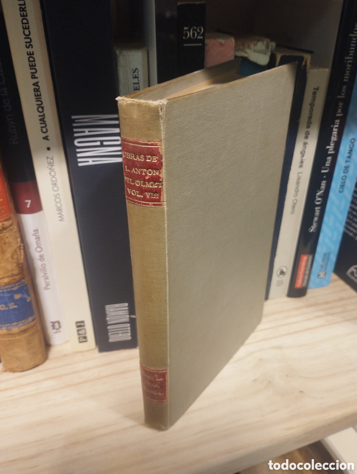 Libros: COMO LA LUNA, BLANCA ?......... - LUIS ANTON DEL OLMET - Foto 2