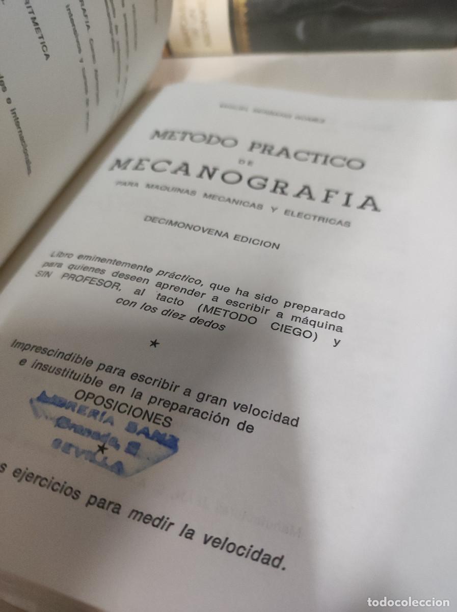 Libros: METODO PRACTICO DE MECANOGRAFIA MIGUEL SERRANO GOMEZ - Foto 4