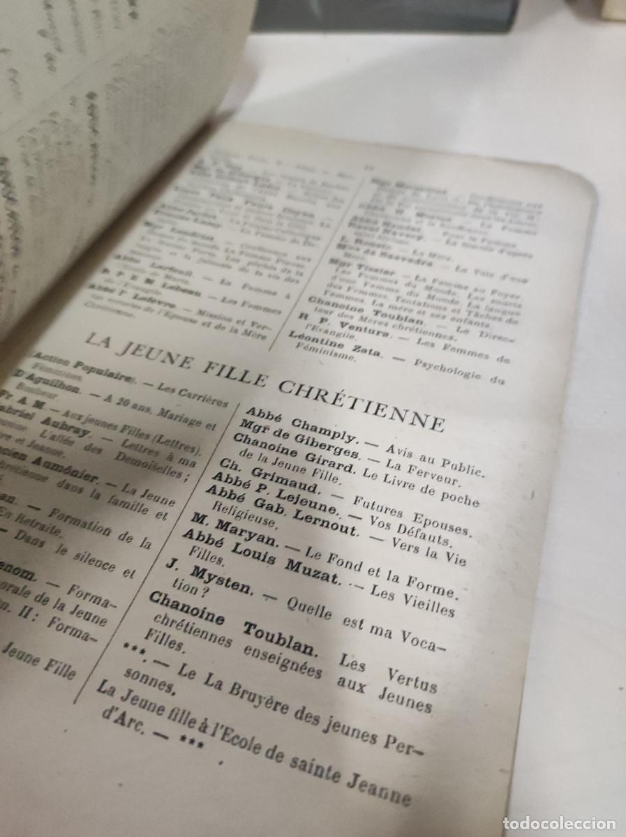 Libros: CATALOGUE DE LA BIBLIOTHEQUE PAROISSIALE SAINT PIERRE - Foto 4
