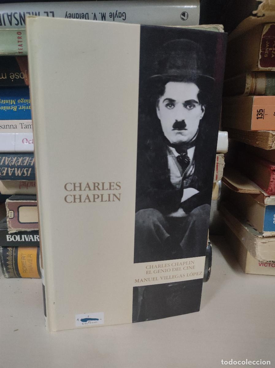 Libros: CHARLES CHAPLIN EL GENIO DEL CINE MANUEL VILLEGAS LOPEZ - Foto 1