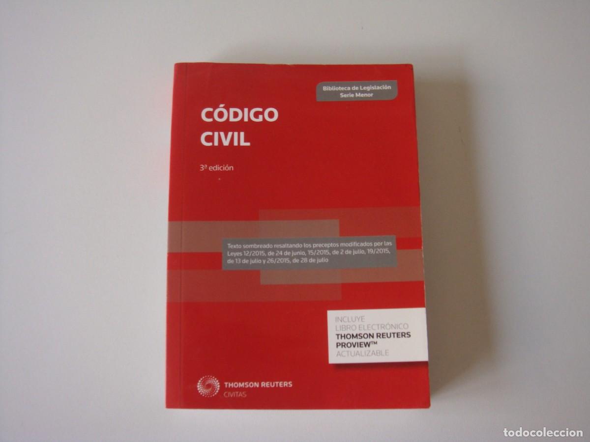 Libros: CODIGO CIVIL TERCERA EDICION - Foto 1