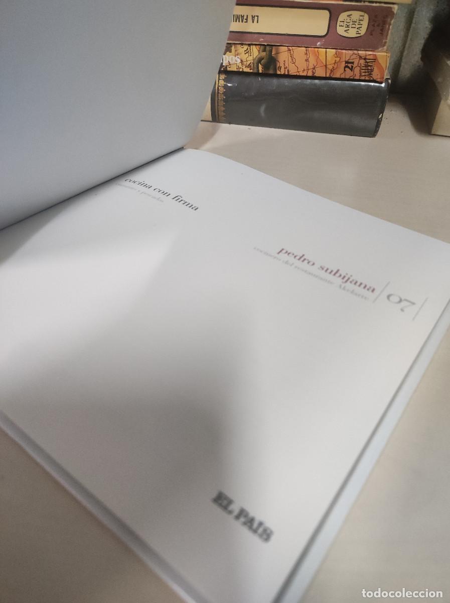 Libros: COCINA CON FIRMA PEDRO SUBIJANA - Foto 3