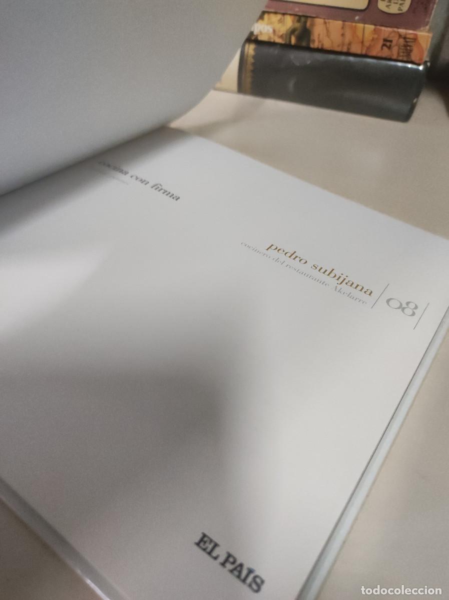 Libros: COCINA CON FIRMA PEDRO SUBIJANA - Foto 2