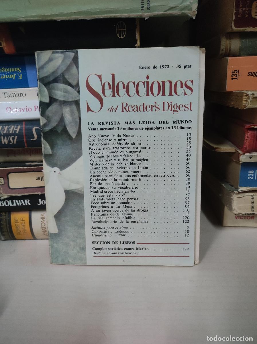 Libros: SELECCIONES DEL READERS DIGEST ENERO 1972 - Foto 1