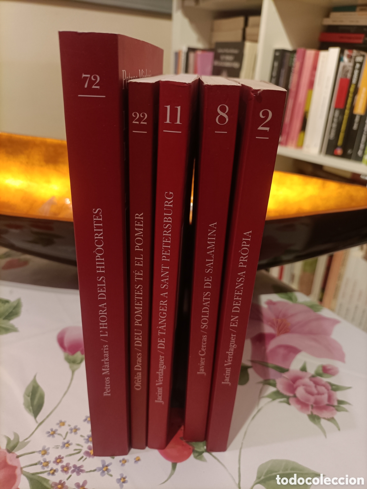 Libros: Lote 5 Libros Tusquets,en Catal&aacute;n - Foto 1