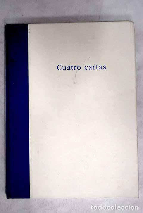 Libros: Cuatro cartas: Docampo, Xabier P..- Docampo, Xabier P. - Foto 1