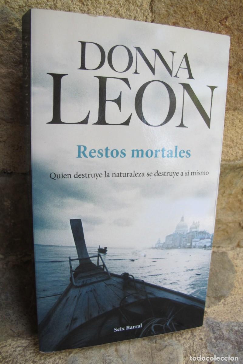 Libros: RESTOS MORTALES. DONNA LEON - Foto 1