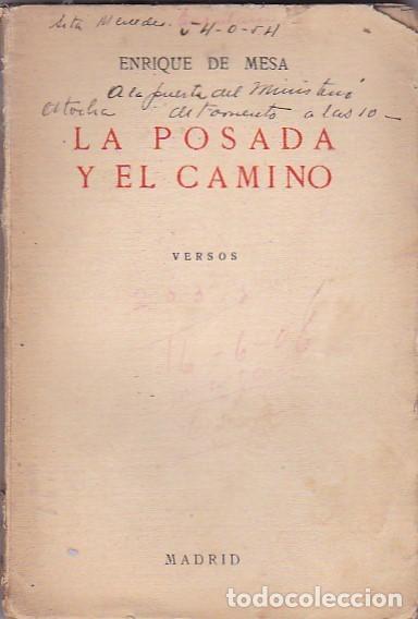 Libros: La posada y el camino - MESA, Enrique de - Foto 1