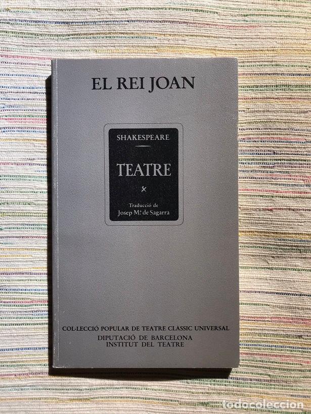 Libros: El rei Joan - William Shakespeare - Foto 1