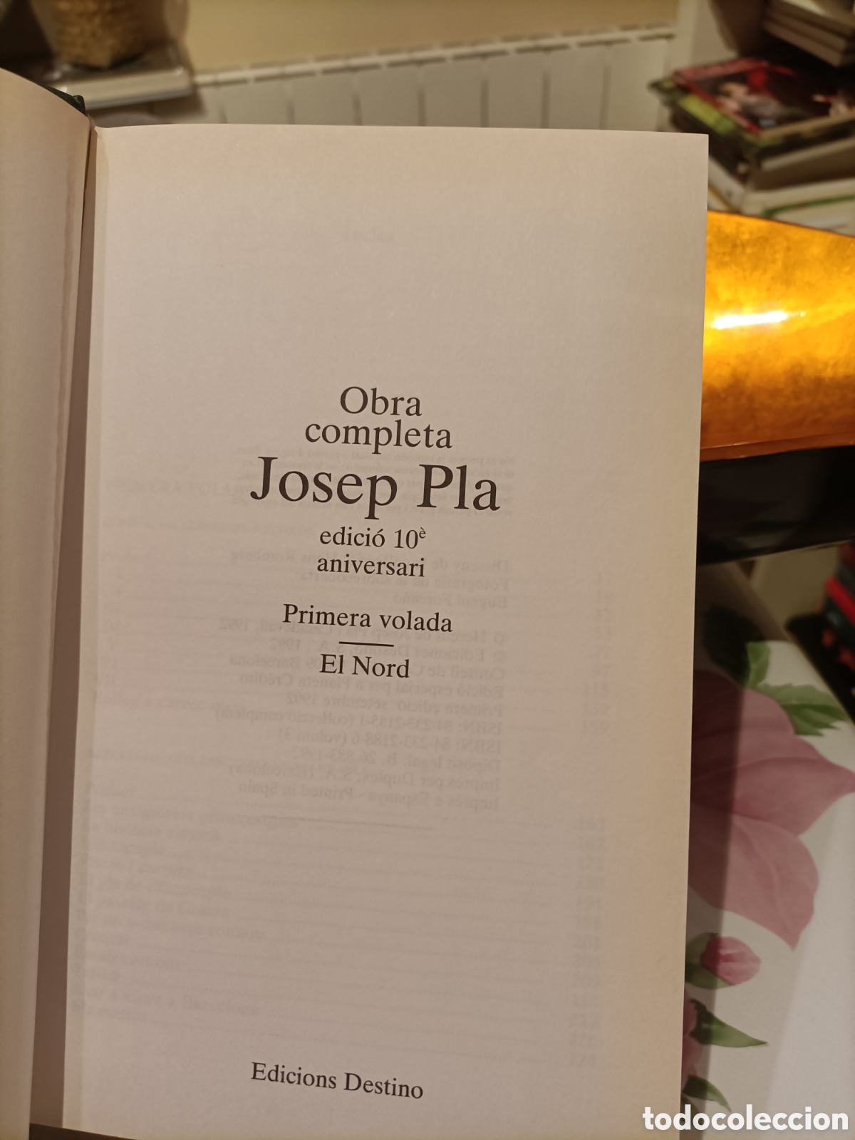 Libros: Obra Completa,edici&oacute; aniversari,Josep Pla,a&ntilde;o 1992 - Foto 5