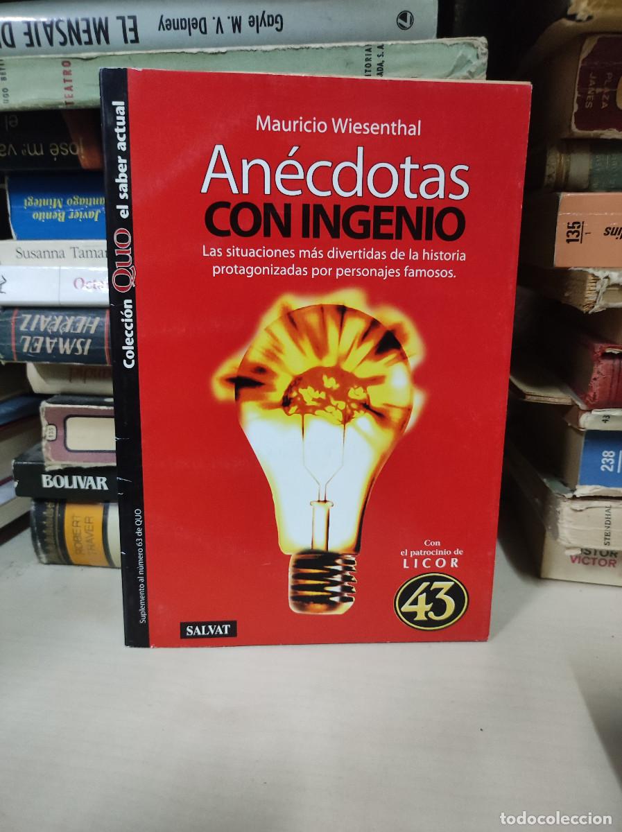 Libros: AN&Eacute;CDOTAS CON INGENIO - MAURICIO WIESENTHAL - Foto 1