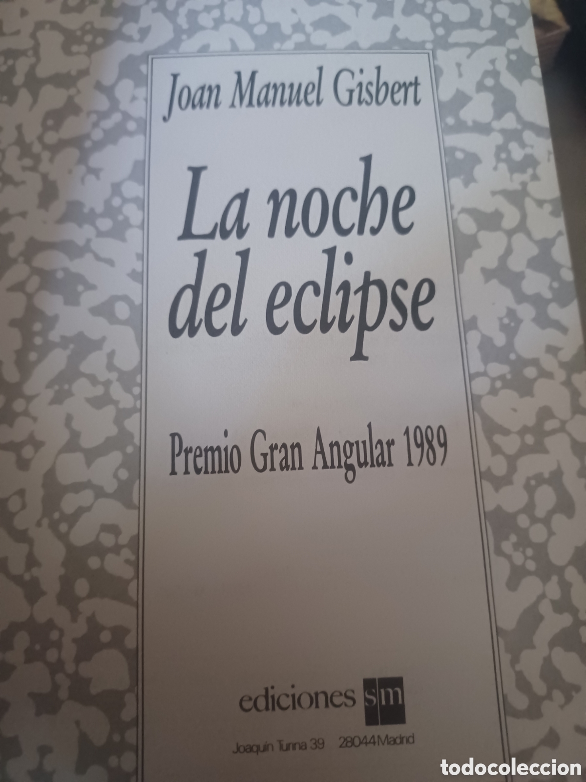 Libros: Barybook 186. La noche del eclipse Joan Manuel Gisbert gran angular - Foto 3