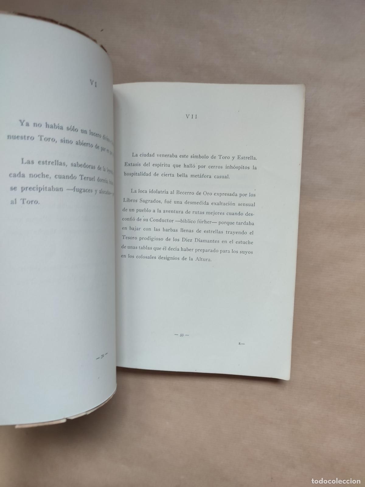 Libros: ELEG&Iacute;A A T&Uacute;RBULA. Devocionario de Teruel. - &rdquo;Cano, Antonio.&rdquo; - Foto 5
