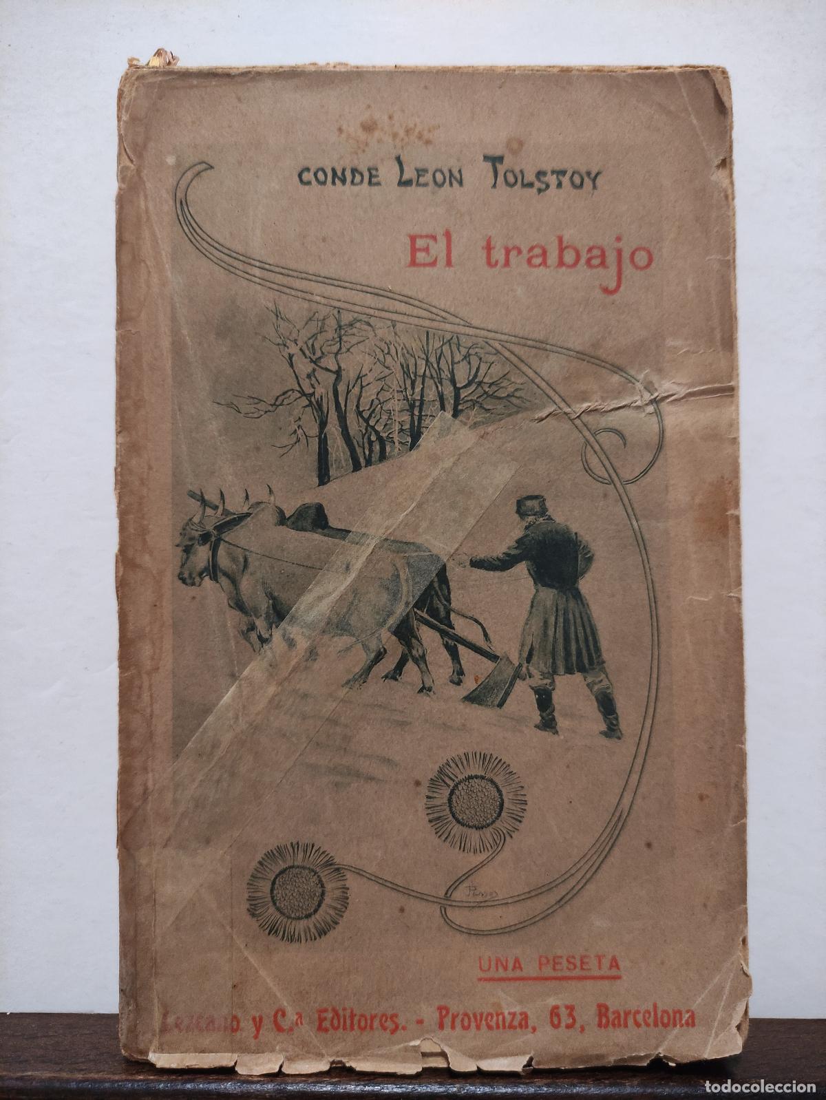 Libros: EL TRABAJO - CONDE LEON TOLSTOY - Foto 1