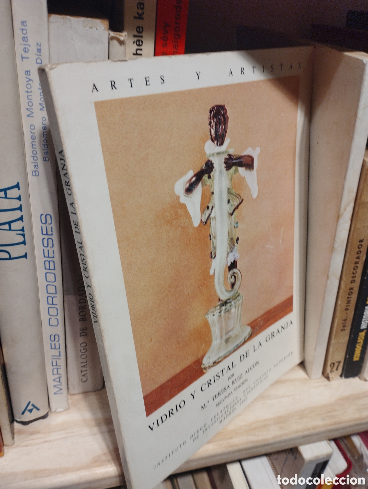 Libros: VIDRIO Y CRISTAL DE LA GRANJA - RUIZ ALCON , M Teresa - Foto 1
