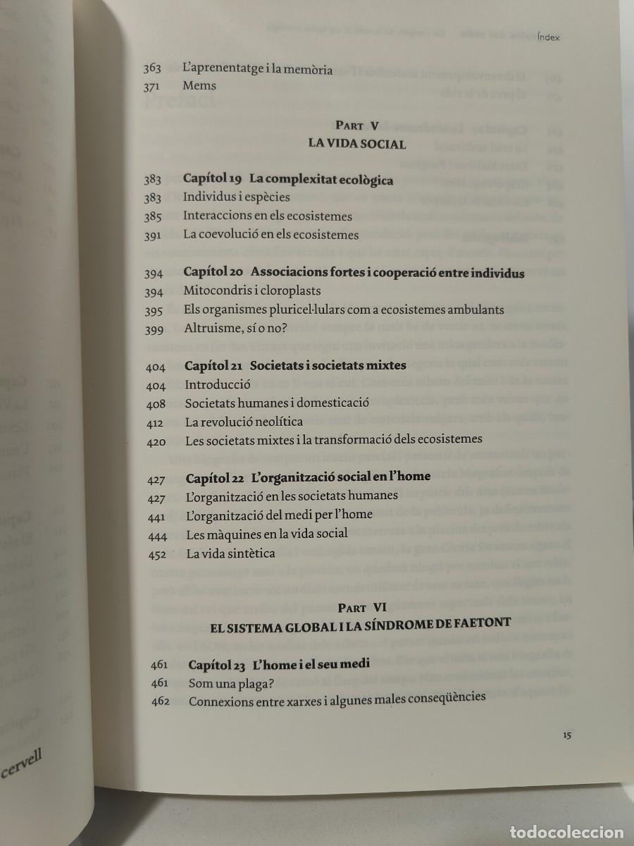 Libros: BIOGRAFIA DEL M&Oacute;N DE LORIGEN DE LA VIDA AL COL&middot;LAPSE ECOLOGIC - Jaume Terradas ~ - Foto 13