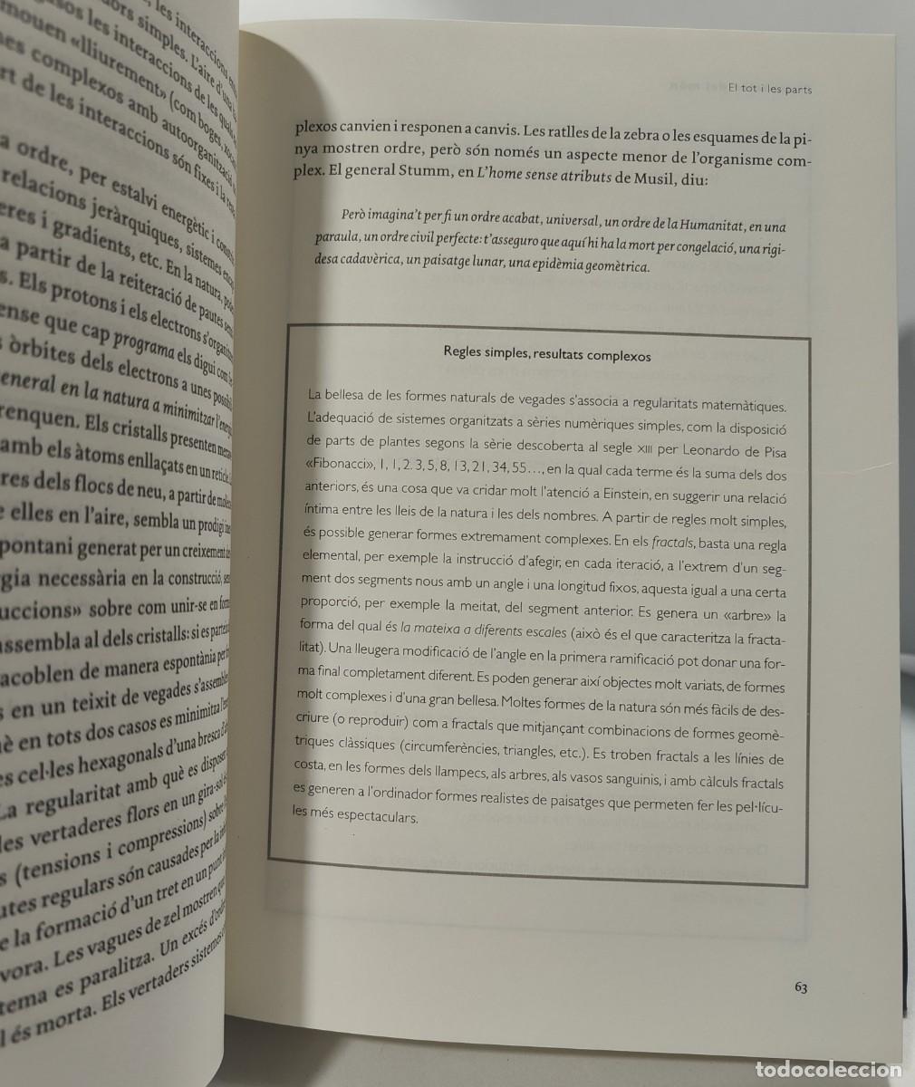 Libros: BIOGRAFIA DEL M&Oacute;N DE LORIGEN DE LA VIDA AL COL&middot;LAPSE ECOLOGIC - Jaume Terradas ~ - Foto 15