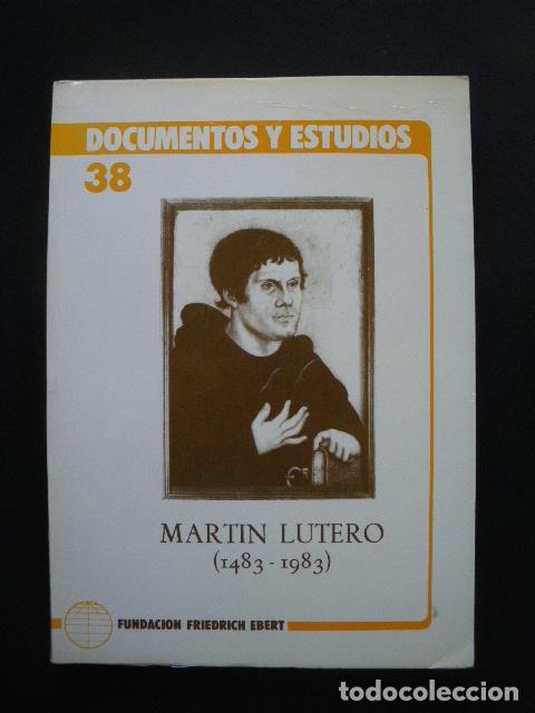 Libros: Dieter Koniecki - Mart&iacute;n Lutero (1483-1983) - Foto 1