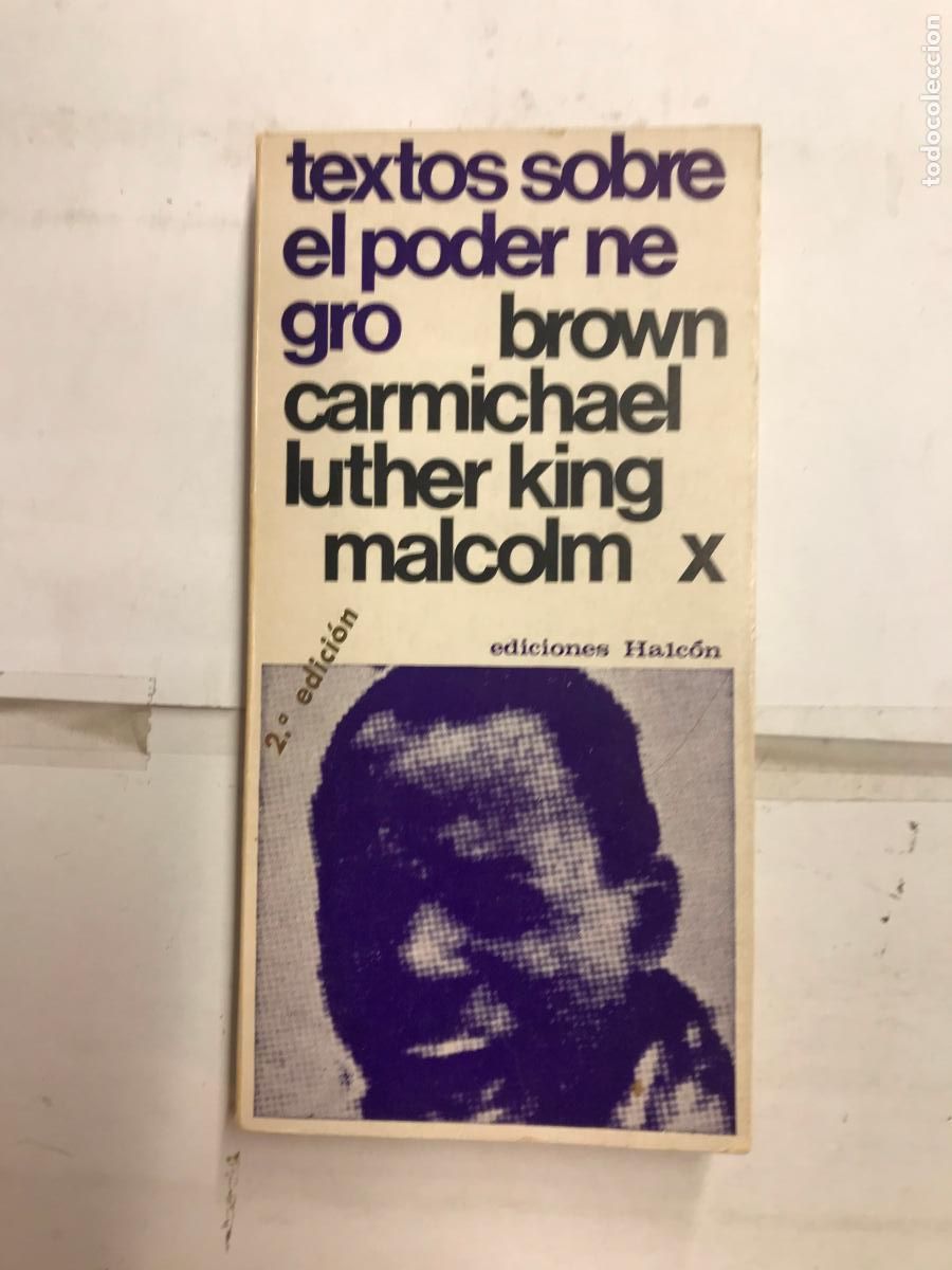 Libros: TEXTOS SOBRE EL PODER NEGRO. - BROWN, CARMICHAEL, LUTHER KING, MALCOLM X. - Foto 1