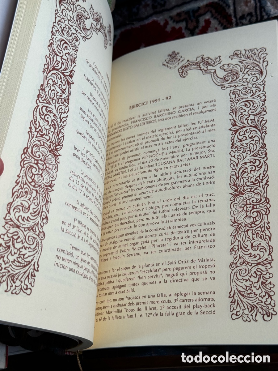 Libros: Llibret Falla Cardenal Benlloch Valencia 1994 - Foto 4