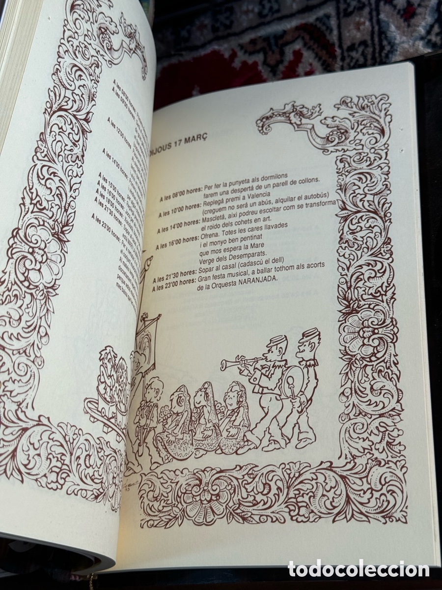 Libros: Llibret Falla Cardenal Benlloch Valencia 1994 - Foto 5