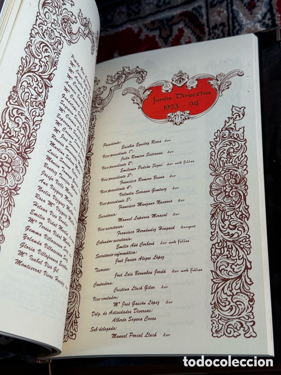 Libros: Llibret Falla Cardenal Benlloch Valencia 1994 - Foto 6