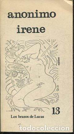 Libros: IRENE. - ANONIMO - Foto 1