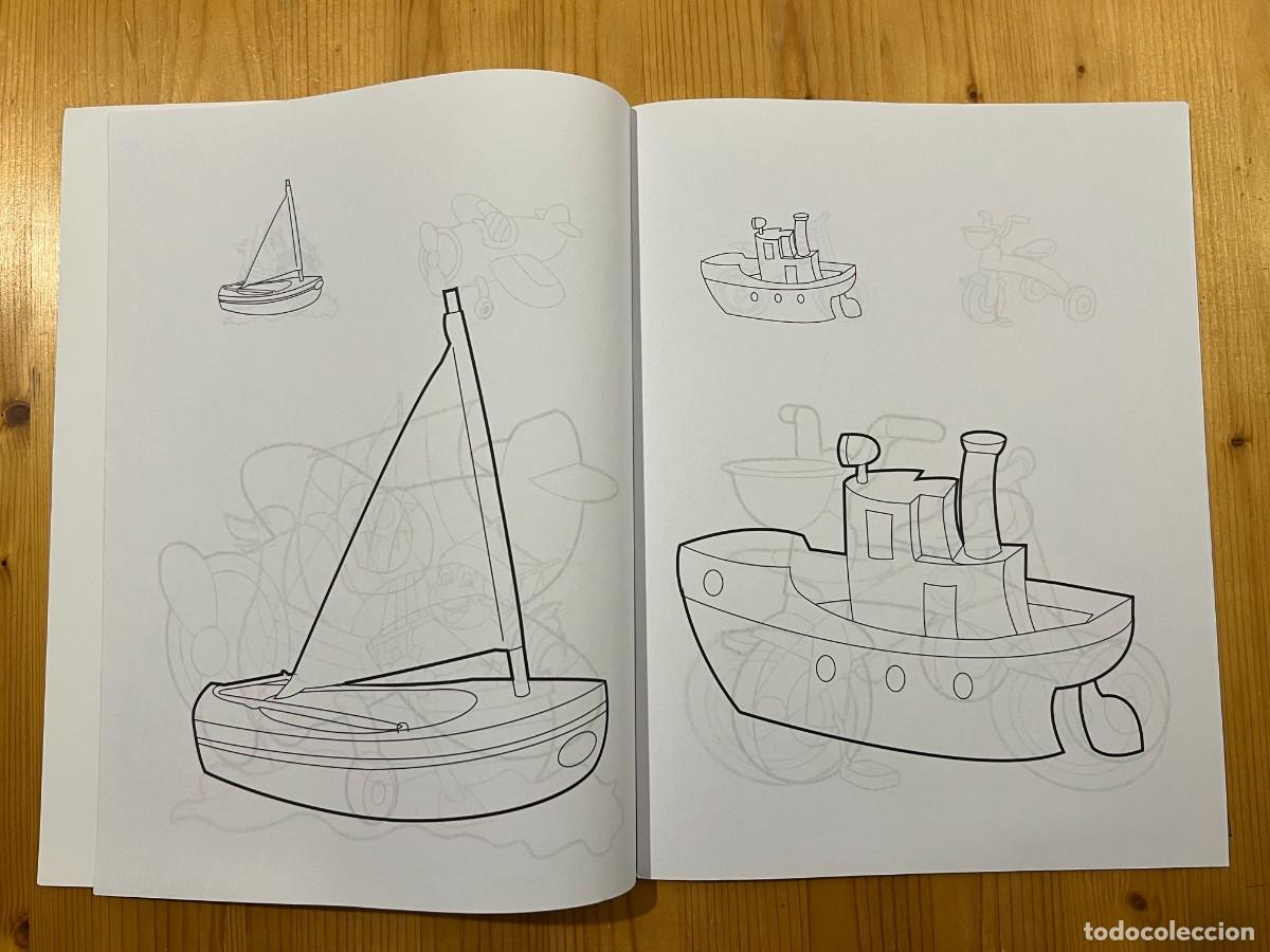 Libros: PEGA Y COLOREA. CUADERNO NFANTIL CON PEGATINAS - Foto 4