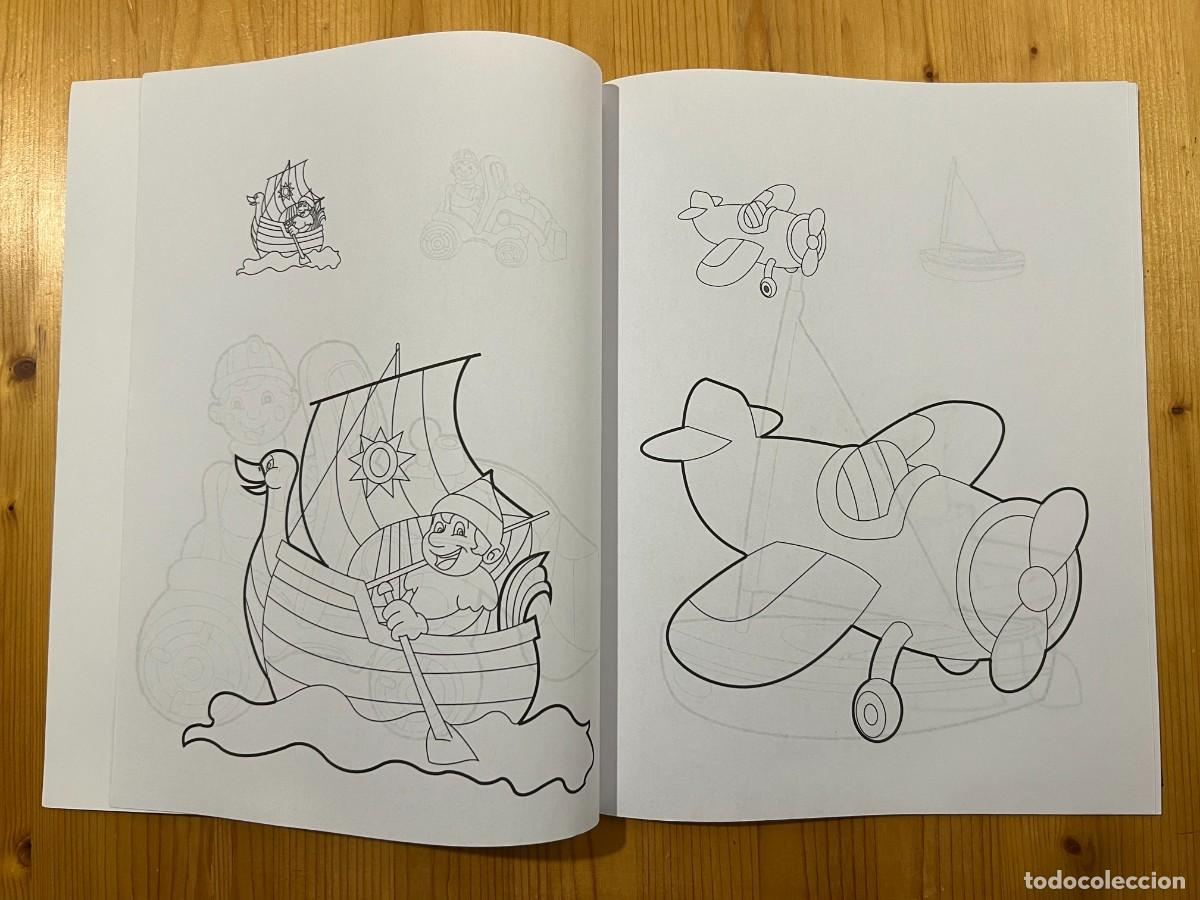 Libros: PEGA Y COLOREA. CUADERNO NFANTIL CON PEGATINAS - Foto 5