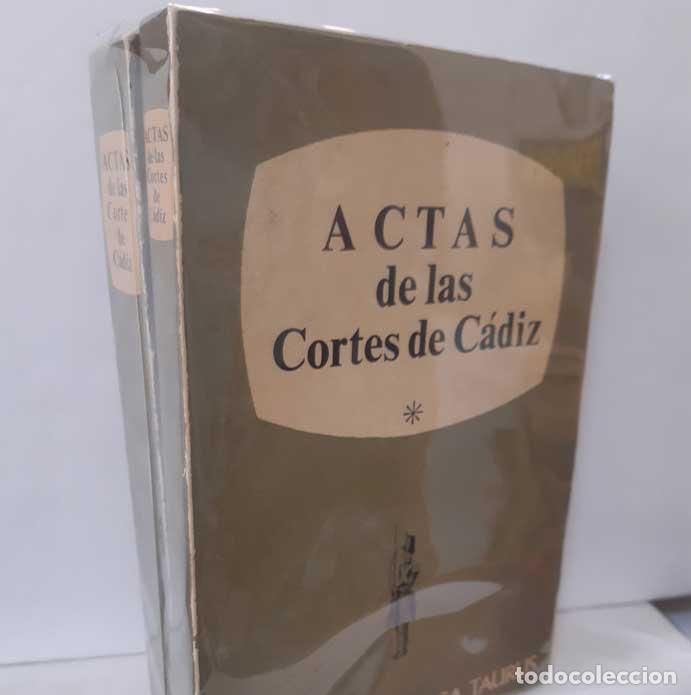 Libros: ACTAS DE LAS CORTES DE C&Aacute;DIZ (2 TOMOS) - Foto 1