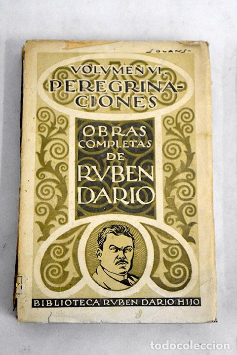 Libros: Peregrinaciones.- Dar&iacute;o, Rub&eacute;n - Foto 1