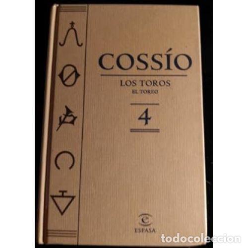 Libros: COSSIO. LOS TOROS. EL TOREO - VARIOS - Sin Especificar - Foto 1