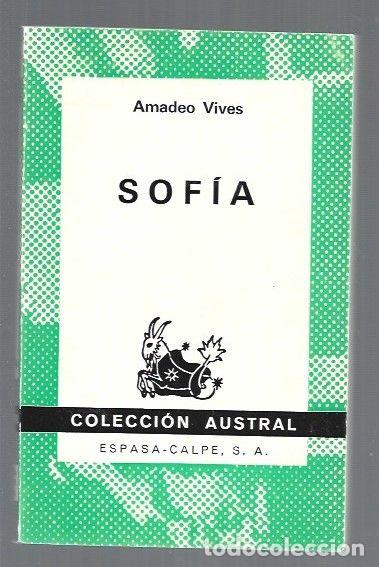 Libros: SOFIA - VIVES, AMADEO - Foto 1