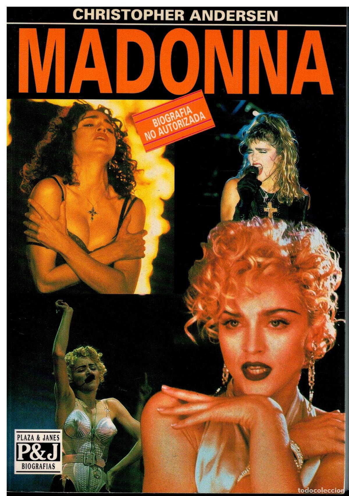 Libros: MADONNA. BIOGRAF&Iacute;A NO AUTORIZADA. 1&ordf; ed. espa&ntilde;ola. Con firma del anterior propietario.