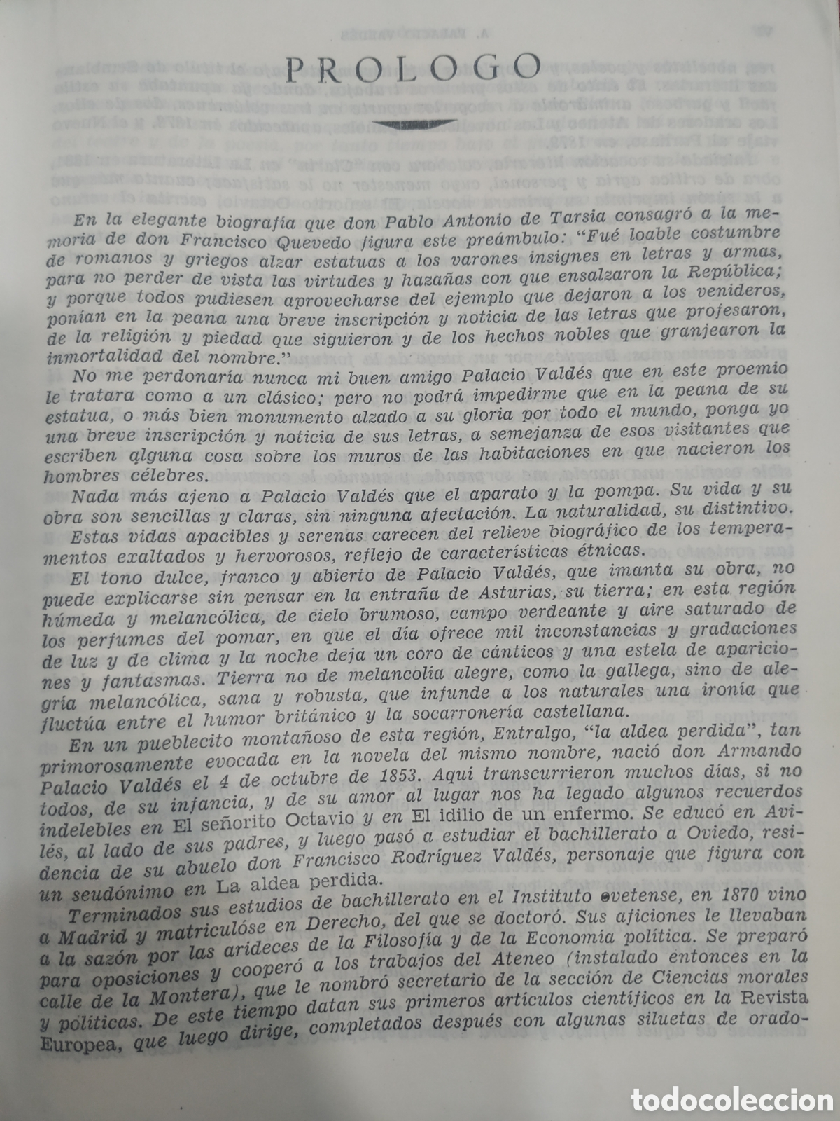 Libros: OBRAS ESCOGIDAS DE ARMANDO PALACIO VALDES - Foto 6
