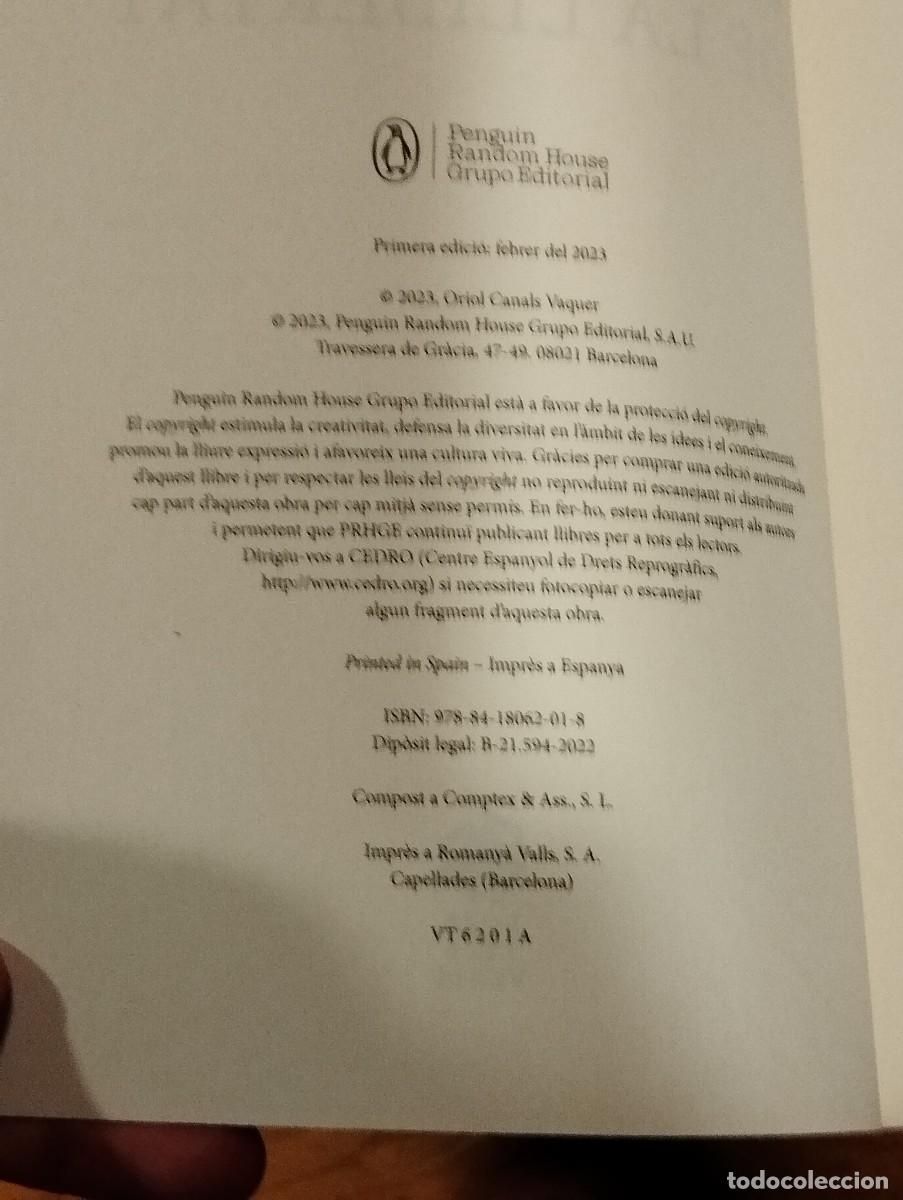 Libros: ELS SENTINELLES DE LA LLIBERTAT - ORIOL CANALS. - Foto 3