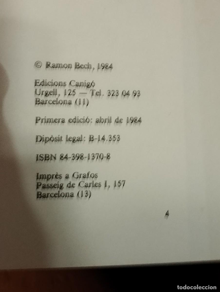Libros: QUATRE COSES - POEMES - RAMON BECH. - Foto 4