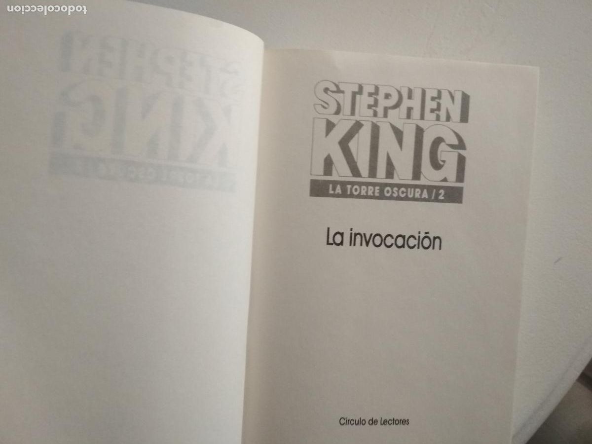 Libros: stephen king, latorre oscura, 2 la invocacion,1990 - Foto 3
