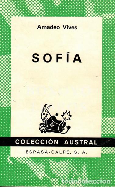 Libros: VIVES, Amadeo. Sof&iacute;a - Foto 1