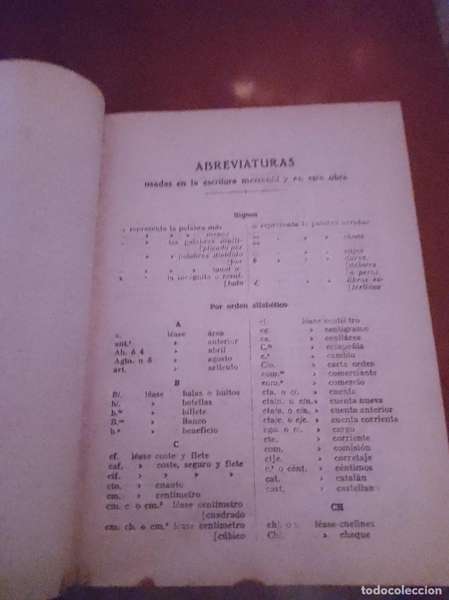 Libros: Tratado did&aacute;ctico te&oacute;rico pr&aacute;ctico de tenedur&iacute;a de libros,m.bofil y trias, - Foto 7